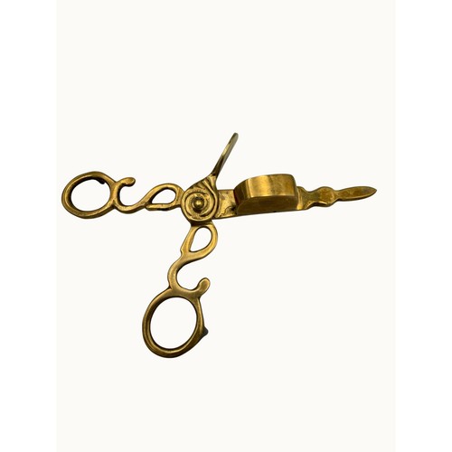 Vintage brass candle wick - candle,