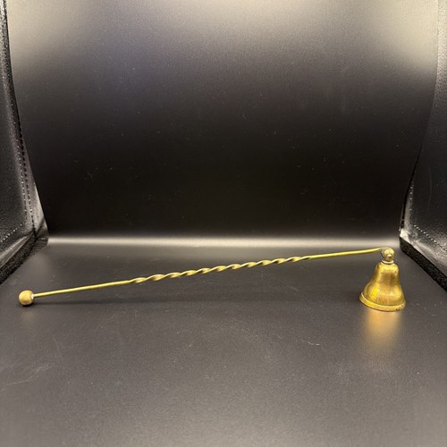 Vintage solid brass candle - vintage,